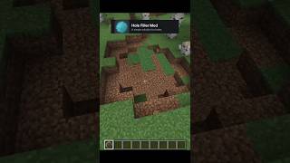 Hole Filler Mod Minecraft