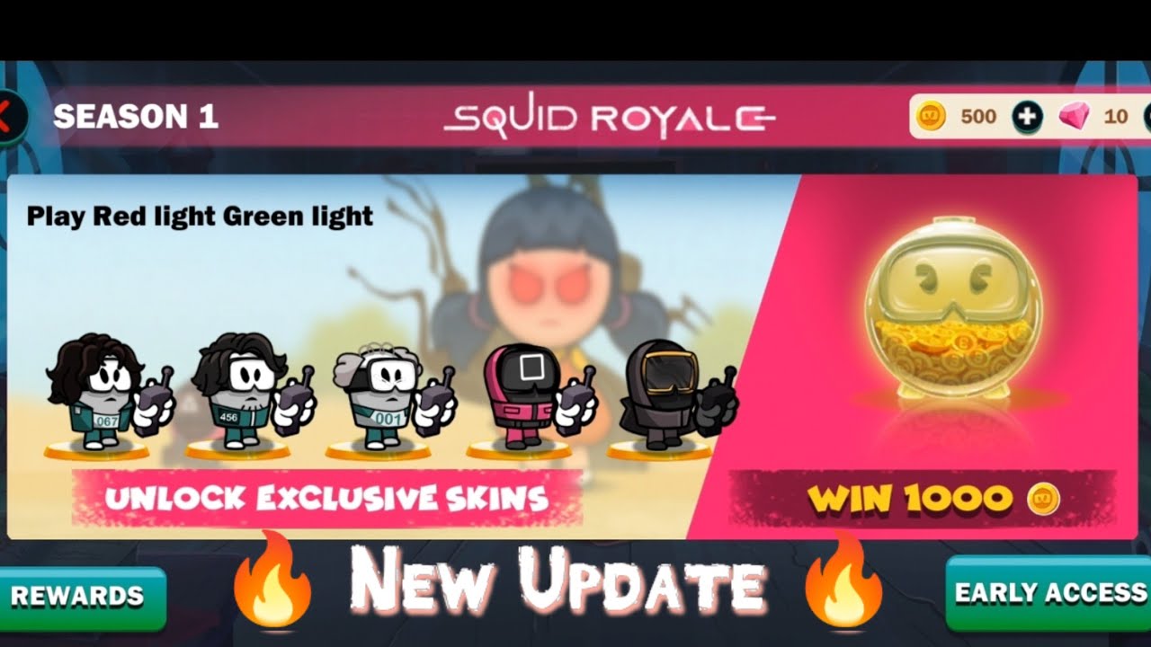 Squid Royale | Red Light Green Light Event | Devil Amongst Us New Update 