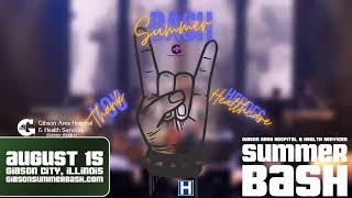 Gibson City Hospital Summer Bash 2026