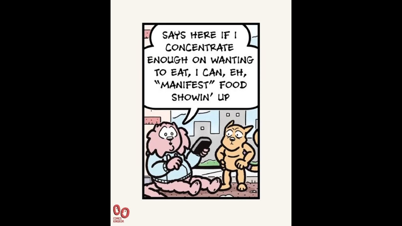 Manifestation works- Nibbles and Scratch Comic Strip