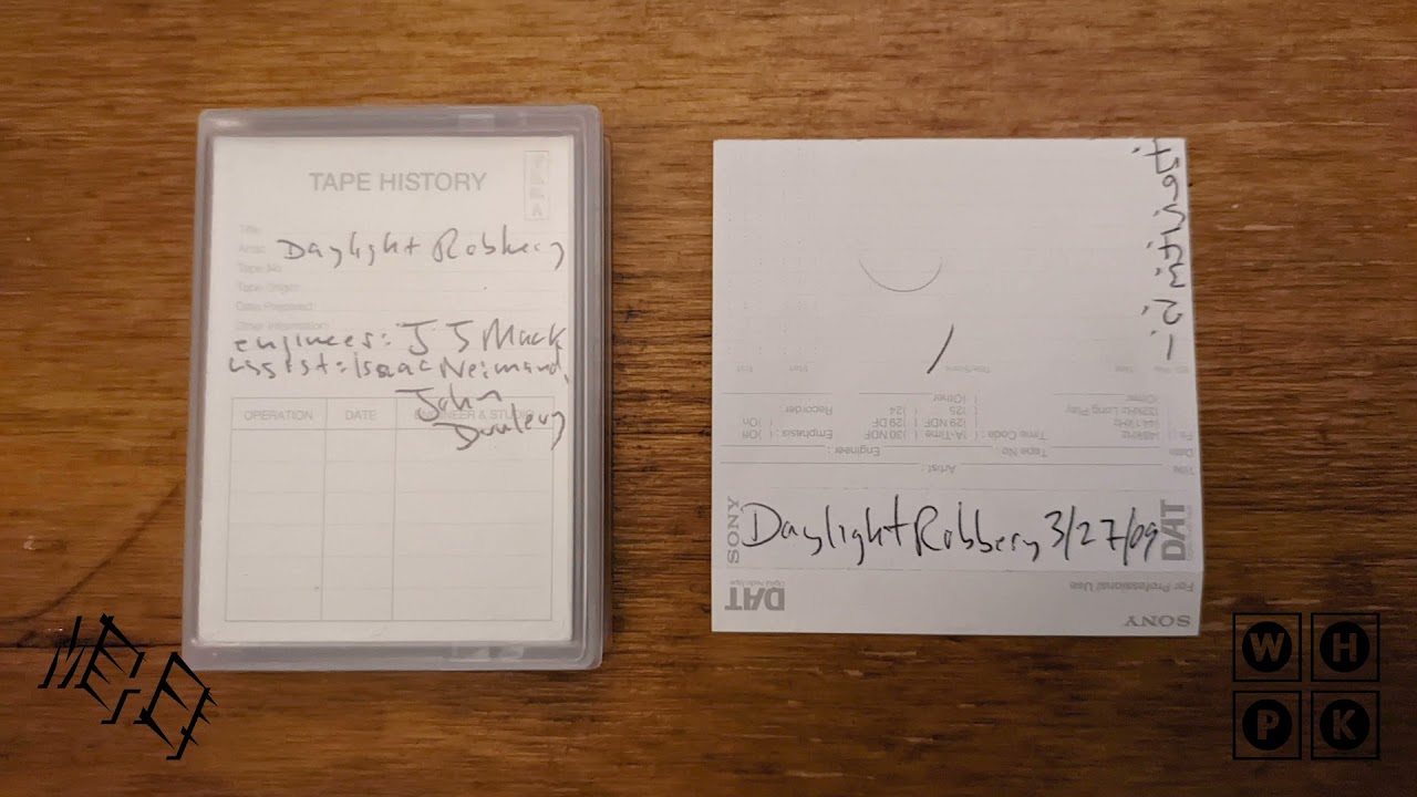 Daylight Robbery -- Full Performance (LIVE! from the Archives of WHPK)