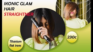 Best Hair Straightener|Ikonic glam review|Hair Straightener under 3000