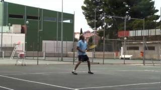 Tenis Alcañiz. Carlos Royo y Guillermo Dobato