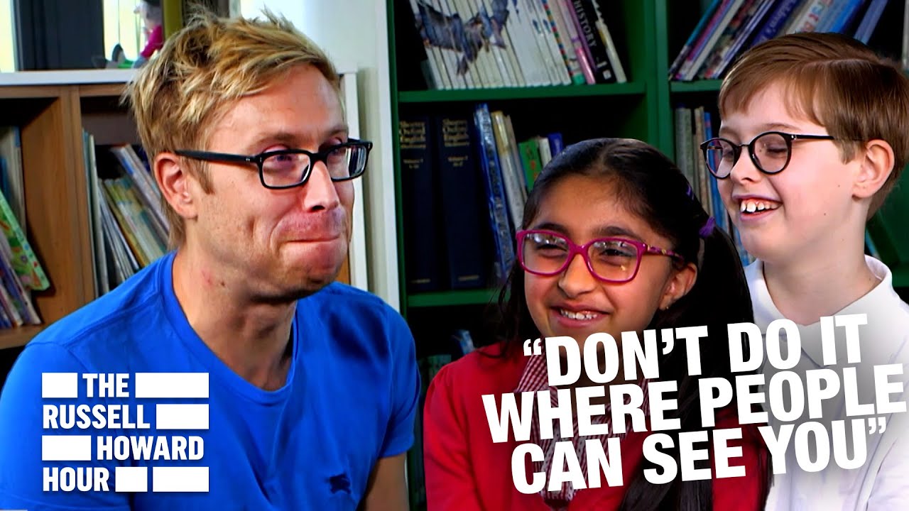 Russell Loses It Getting Philosophical With Kids | Playground Politics | The Russell Howard Hour