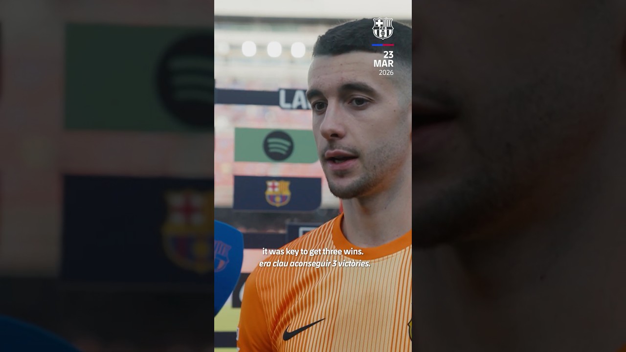 🔵🔴 BARÇA NOTÍCIES (23 de març) L'actualitat en 3 minuts. #shorts #fcbarcelona #news #shortvideo