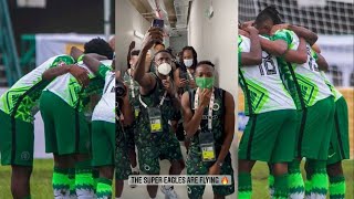 Behind the scenes: Nigeria vs Sudan (AFCON 2022)