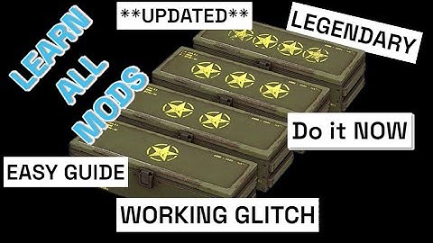 Fallout 76 | Learn All Mods | Full Glitch Guide | Beginner Friendly | **Updated**
