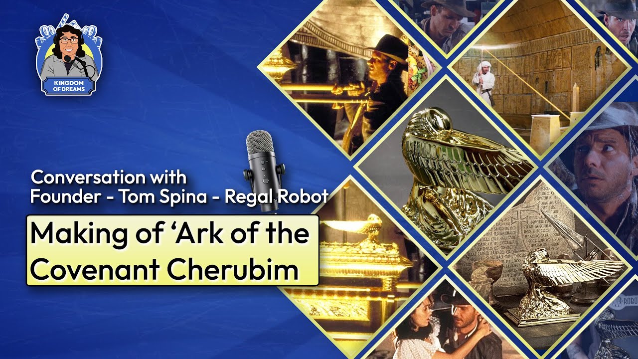 'Raiders of the Lost Ark', Ark Cherubim Prop Maker, Tom Spina