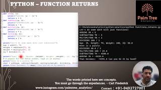 Python-17. TOM Functions Returns