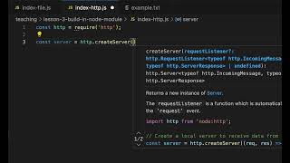 NodeJS Built-in node modules