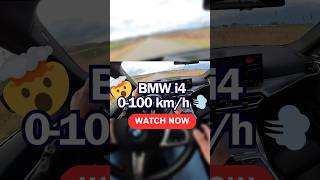 0 to 100 in how many seconds? - BMW i4 M Sports #shorts