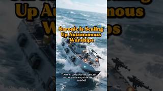 Saronic Is Scaling Up Autonomous Warships #shorts #autonomousdriving #warships #unmanned