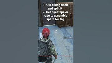 How to make a splint in DayZ #dayz