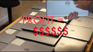 18 eBay Laptops for $2,233...PROFIT