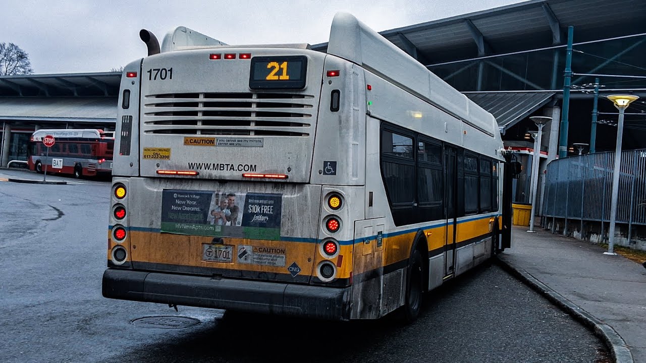 Riding the full MBTA route 21 to Ashmont