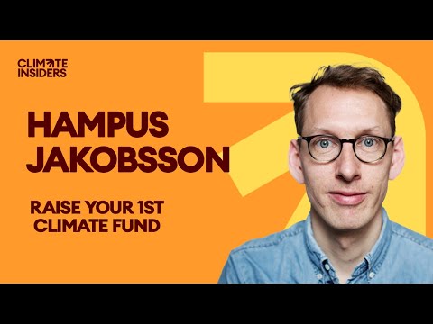 Pale Blue Dot: Tips & Tricks to Raise your 1st Climate Fund with Hampus Jakobsson