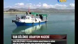 Van Gölünde Uranyum Rezervi
