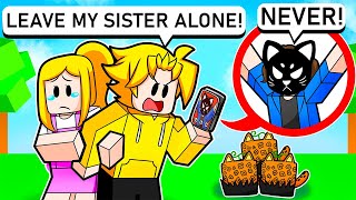 I Confronted My Sisters Cheating Boyfriend On A Call.. (Roblox Blox Fruits)