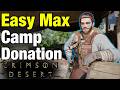 EASY MAX OUT Camp Donations Glitch in Crimson Desert