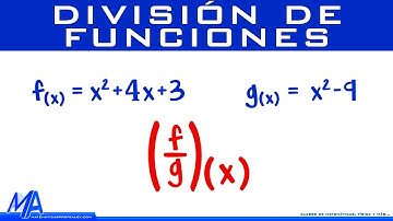 División de funciones