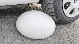 BIG EGG COCA COLA BALLOON VS CAR, Coca Cola Zero, PowerAde, Fanta, Sprite, Fruko and Mentos Diff Und