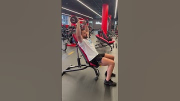 60 Degree Barbell Shoulder Press