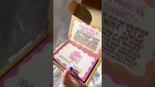 @allieroseco #unboxing her new #Postcards #GotPrint #smallbusiness #etsy