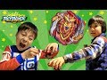 ベイブレード こうくん vs そうちゃん 超Zアキレス.00.Dm 対決勝負 ポテチ釣り おゆ…