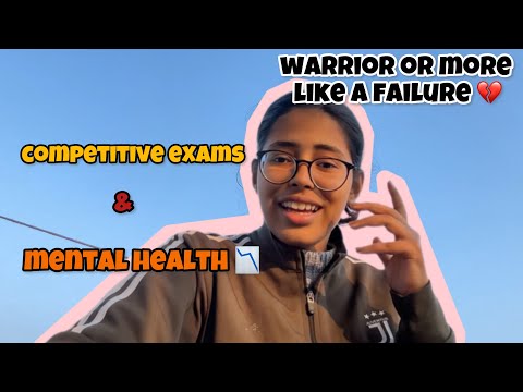 student life ft. competitive exams and mental health 📉🤡
