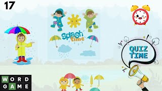 Splashy Word Mix! 💦 Can You Join the Clues to Make a Word? 🌧️ Word Game Fun for Kids! screenshot 5