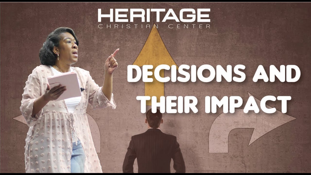 "Decisions & Their Impact" pt1 l 1-25-2026 l Heritage Christian Center Live Sunday service