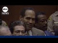A Look Back At O J Simpson S Infamous Murder Trial And Acquittal ABC News Archive 
