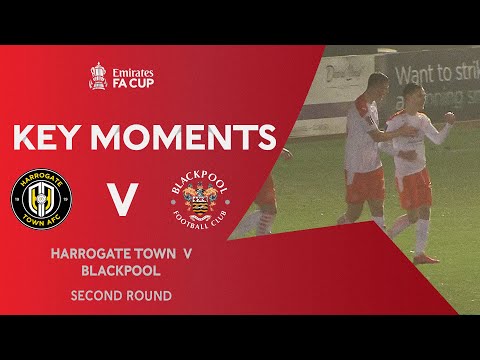 Harrogate Blackpool Goals And Highlights