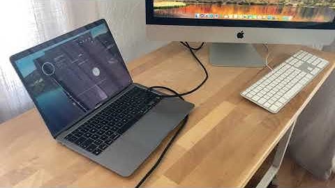 MacBook Air M1 with iMac 27" 2010 as secondary/external display works!