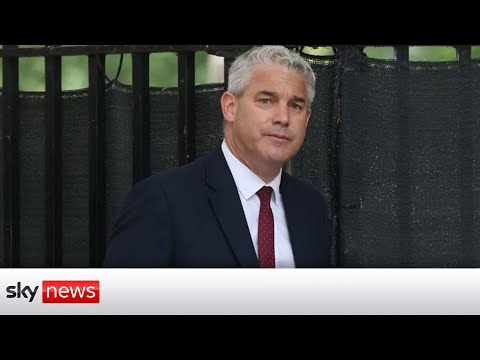 Video Steve Barclay appointed Health Secretary - youtube