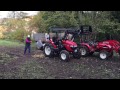 Branson Traktor 5025R | Einsatz mit Häcksler