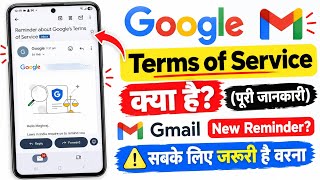 Reminder about Google's Terms of Service new rules explained | fake images & videos google updates