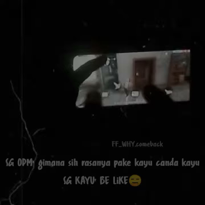 STORY WA 30DETIK SG KOK BERKAYU!!! CANDA KAYU