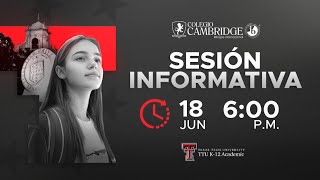 ¡Conecta el futuro de tus hijos con el mundo! Sesión Informativa Bradford Virtual School y TTU K-12