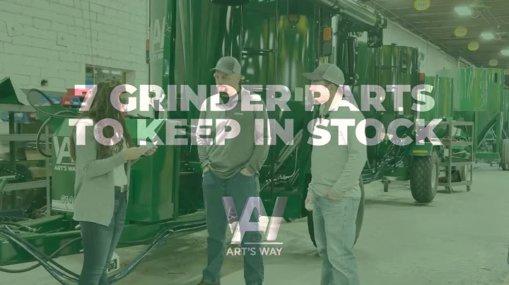 Art's Way: 7 Parts to keep in stock for grinder mixers