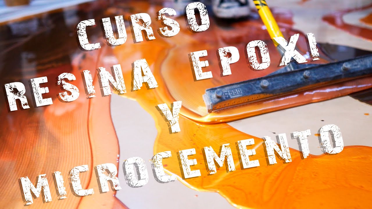 CURSO de RESINA EPOXI y MICROCEMENTO👷‍♀️👨‍🎓👷‍♂️👩‍🎓