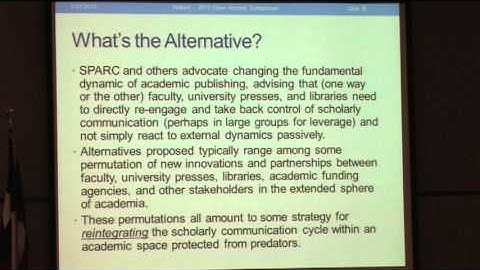 2013 UNT Open Access Symposium, Part 16