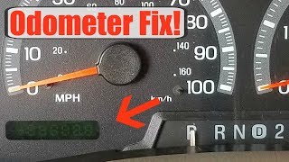 19992003 Ford F150 Odometer fix / Remove gauge cluster