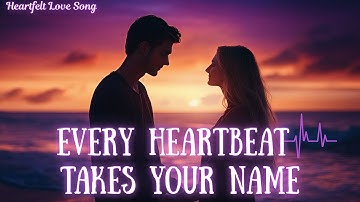 Every Heartbeat Takes Your Name 💖 | Romantic Love Song | Official Music Video 2025