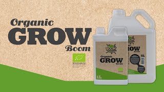 Organic Grow De Boom Nutrients Abono De Crecimiento 100% Vegetal Growbarato - Gb The Green Brand