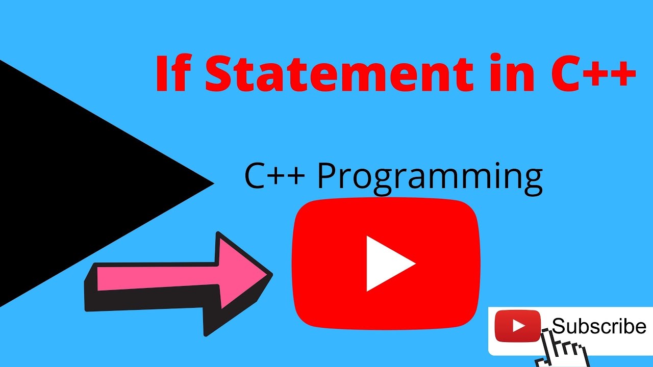 How to use If Statement in C++ programming - YouTube