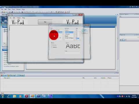 How to create a NotePad with Visual Basic 2008