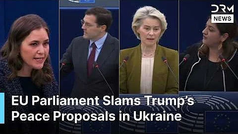 FULL DEBATE: EU Parliament Slams Russia's War in Ukraine, Trump's Peace Proposals | AC1G