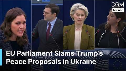 FULL DEBATE: EU Parliament Slams Russia