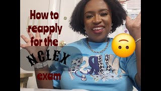 How To Reapply For The Nclex Exam
